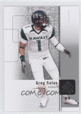 2011 SP Authentic - [Base] #47 - Greg Salas