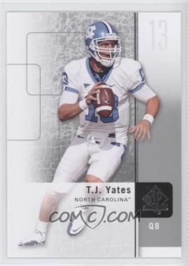 2011 SP Authentic - [Base] #52 - T.J. Yates