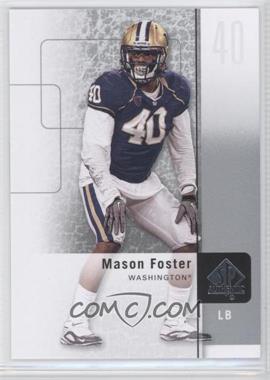 2011 SP Authentic - [Base] #53 - Mason Foster