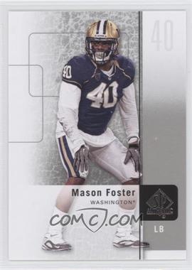 2011 SP Authentic - [Base] #53 - Mason Foster