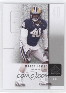 2011 SP Authentic - [Base] #53 - Mason Foster