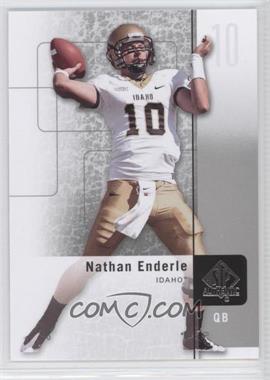 2011 SP Authentic - [Base] #56 - Nathan Enderle