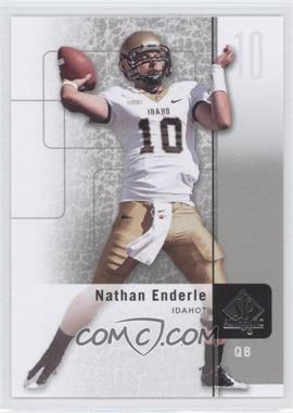 2011 SP Authentic - [Base] #56 - Nathan Enderle