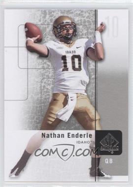 2011 SP Authentic - [Base] #56 - Nathan Enderle