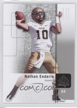 2011 SP Authentic - [Base] #56 - Nathan Enderle