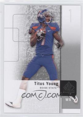 2011 SP Authentic - [Base] #58 - Titus Young