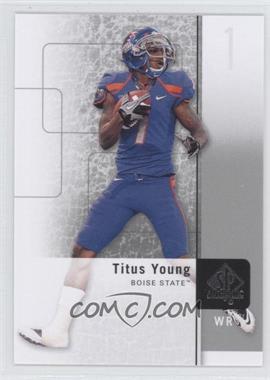 2011 SP Authentic - [Base] #58 - Titus Young