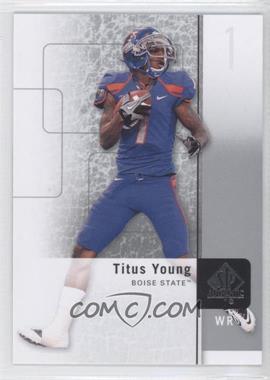 2011 SP Authentic - [Base] #58 - Titus Young