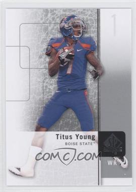 2011 SP Authentic - [Base] #58 - Titus Young