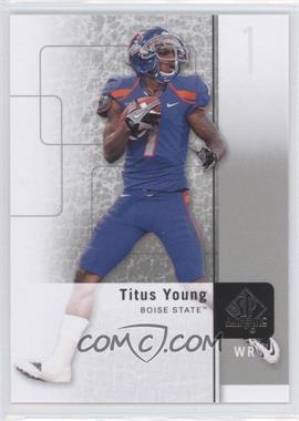 2011 SP Authentic - [Base] #58 - Titus Young