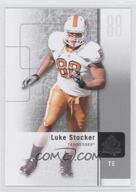 2011 SP Authentic - [Base] #60 - Luke Stocker