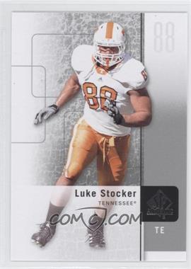 2011 SP Authentic - [Base] #60 - Luke Stocker