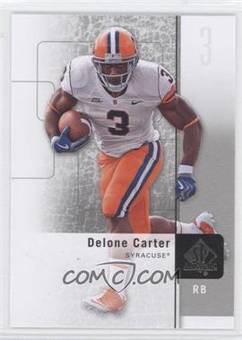 2011 SP Authentic - [Base] #75 - Delone Carter