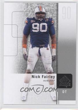 2011 SP Authentic - [Base] #8 - Nick Fairley