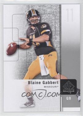 2011 SP Authentic - [Base] #98 - Blaine Gabbert