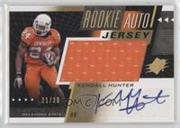 Rookie Auto Jersey - Kendall Hunter #/30