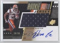 Rookie Auto Jersey - Delone Carter #/30