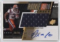 Rookie Auto Jersey - Delone Carter #/30