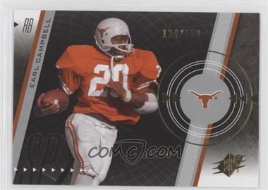 2011 SP Authentic - SPx #1 - Earl Campbell /350