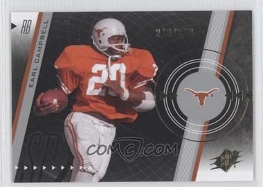 2011 SP Authentic - SPx #1 - Earl Campbell /350