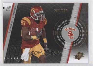 2011 SP Authentic - SPx #34 - Ronald Johnson /350