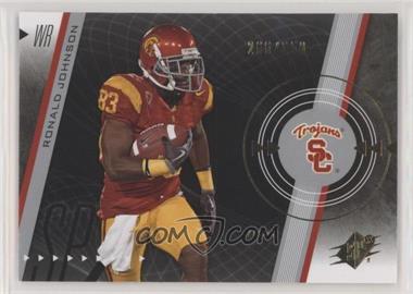 2011 SP Authentic - SPx #34 - Ronald Johnson /350