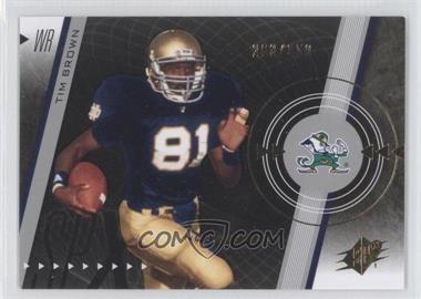 2011 SP Authentic - SPx #5 - Tim Brown /350