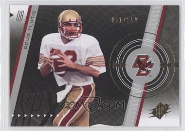 2011 SP Authentic - SPx #7 - Doug Flutie /350