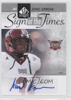 2011 SP Authentic - Sign of the Times #ST-JJ - Jerrel Jernigan