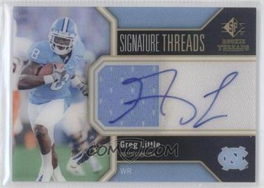 2011 SP Authentic - Signature Threads #TH-GL - Greg Little /99