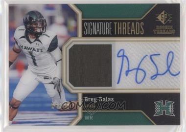 2011 SP Authentic - Signature Threads #TH-GS - Greg Salas /99