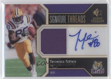 2011 SP Authentic - Signature Threads #TH-TT - Terrence Toliver /99