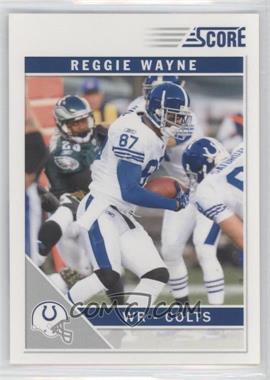 2011 Score - [Base] - Glossy #130 - Reggie Wayne