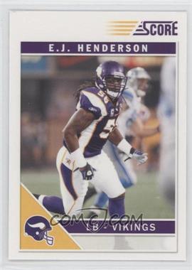 2011 Score - [Base] - Glossy #161 - E.J. Henderson