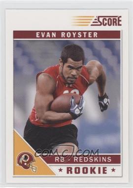 2011 Score - [Base] - Glossy #335 - Evan Royster