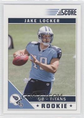 2011 Score - [Base] - Glossy #343 - Jake Locker