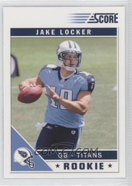 2011 Score - [Base] - Glossy #343 - Jake Locker