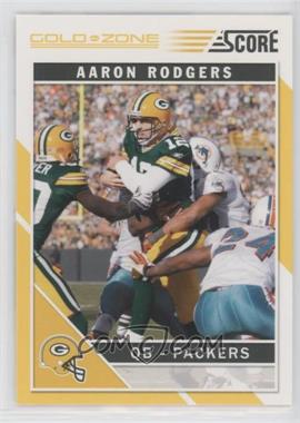 2011 Score - [Base] - Gold Zone #103 - Aaron Rodgers