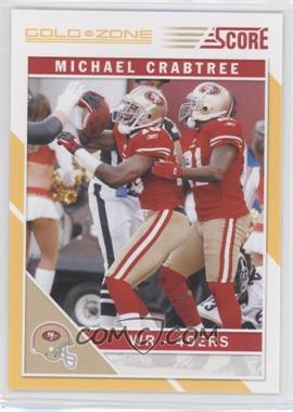 2011 Score - [Base] - Gold Zone #250 - Michael Crabtree