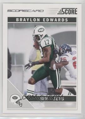 2011 Score - [Base] - Scorecard #199 - Braylon Edwards