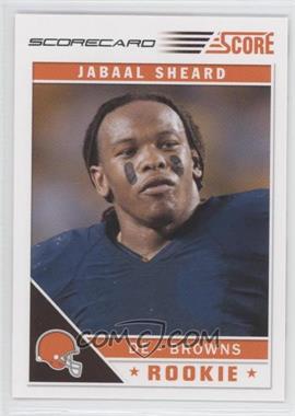 2011 Score - [Base] - Scorecard #341 - Jabaal Sheard