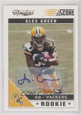 2011 Score - [Base] - Signatures #307 - Alex Green