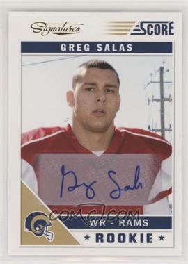2011 Score - [Base] - Signatures #339 - Greg Salas