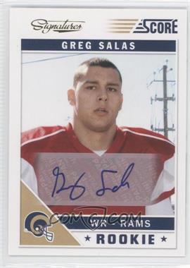 2011 Score - [Base] - Signatures #339 - Greg Salas