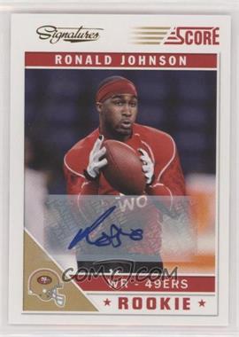 2011 Score - [Base] - Signatures #382 - Ronald Johnson