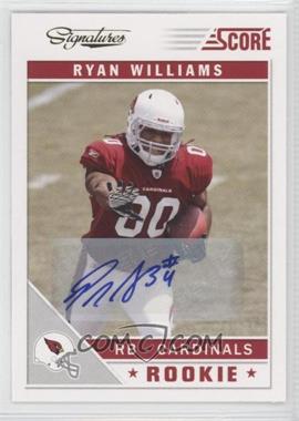 2011 Score - [Base] - Signatures #387 - Ryan Williams