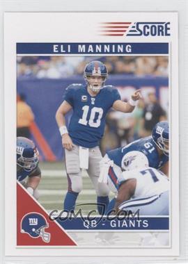 2011 Score - [Base] #190 - Eli Manning