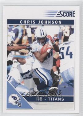 2011 Score - [Base] #282 - Chris Johnson