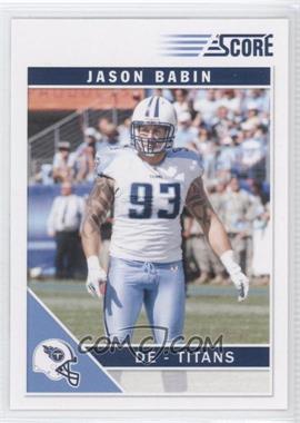 2011 Score - [Base] #284 - Jason Babin