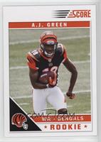 A.J. Green (Ball over Jersey Number)